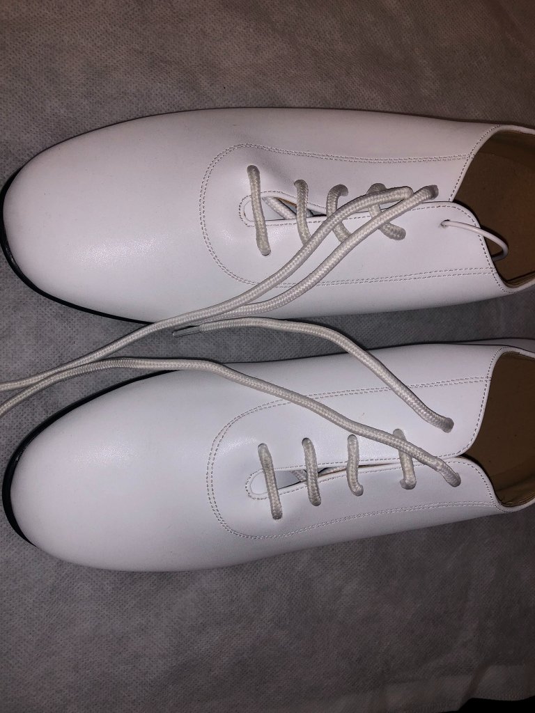 Danceandsway Mens White Dress Oxford Ballroom Dance Shoes Sz 11 Eu 43 — image 6 of 8